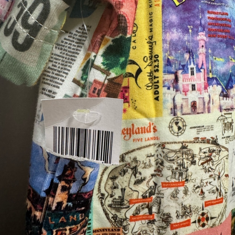 Disney Parks Disney 100 Era Collection Retro Vtg Collared Tunic Dress sz M NWT - Picture 3 of 5